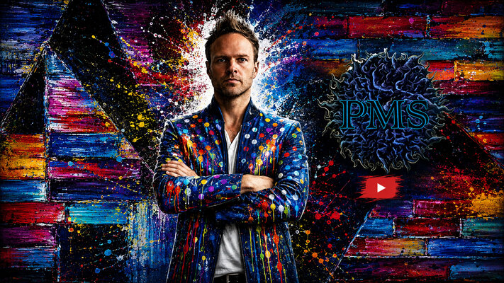 Preston M. Smith (Pms) in the Studio: YouTube Banner Photo