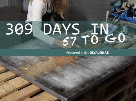Olya Jonas in the Studio