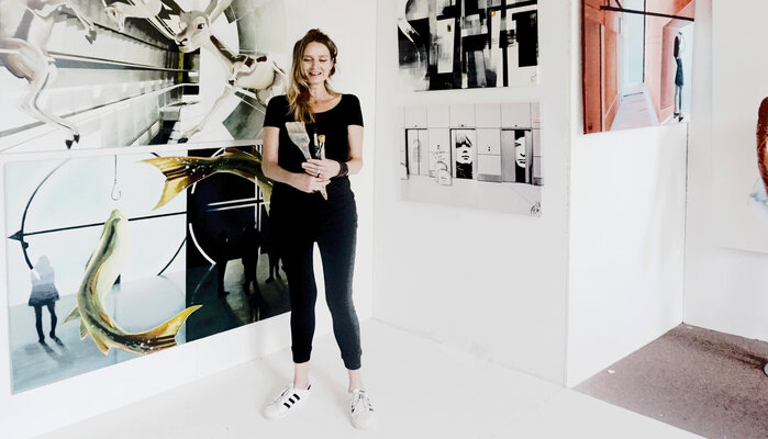Marit Otto in the Studio: Studio Koestraat 2017