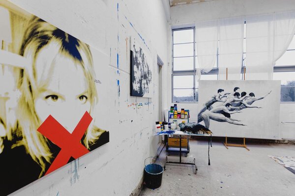 Marit Otto in the Studio: My former studio