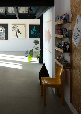 Luigi Notarnicola in the Studio: Atelier