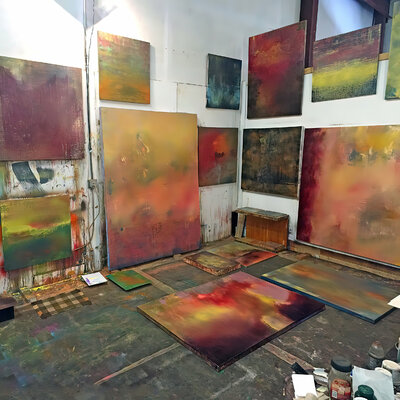 Yari Ostovany in the Studio
