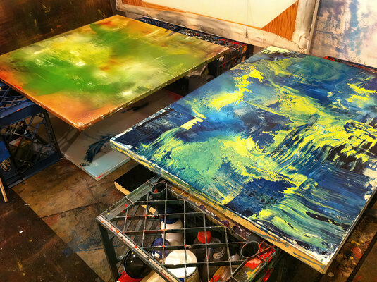 Yari Ostovany in the Studio