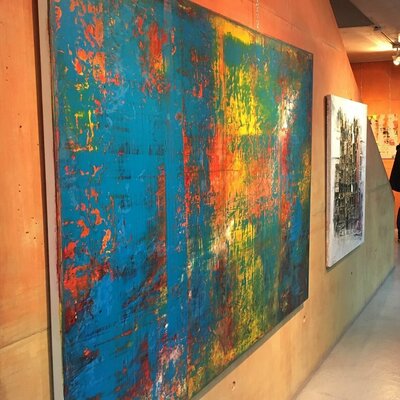 Ludwig Kranich in the Studio: Ausstellung im Atelierhaus in Krailing bei Muenchen