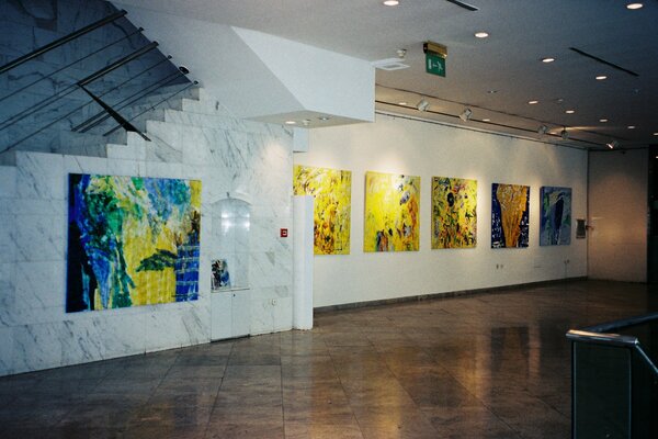 Simonida Djordjevic in the Studio