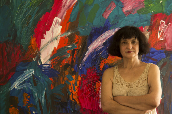 Simonida Djordjevic in the Studio