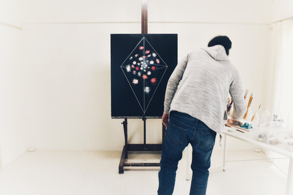 Daisuke Ujuan in the Studio