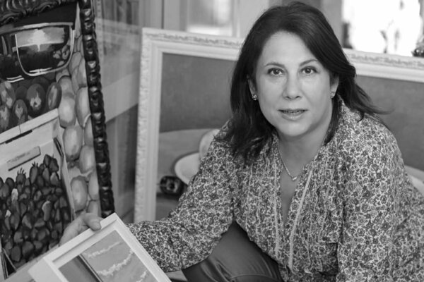 Marietta Negueruela in the Studio