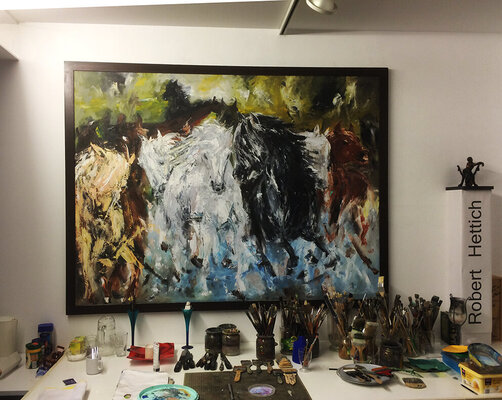 Robert Hettich in the Studio