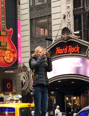 Florence Autelin im Studio: En direct... New York