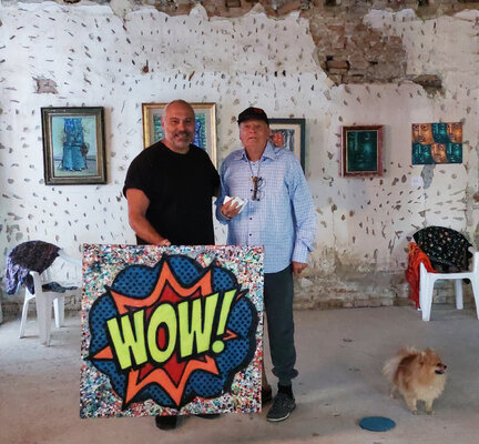 Giuseppe Valia in the Studio: Exhibition with the master Xante Battaglia in 2025