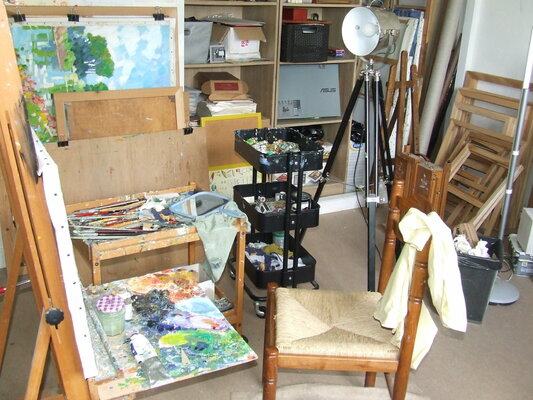Patrick MARIE in the Studio: Mon atelier
