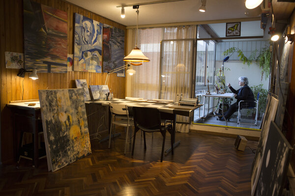 Rosario De Mattos in the Studio: Un lugar para crear, enseñar, experimentar y disfrutar...