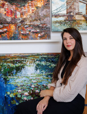 Anastasiya Valiulina in the Studio: In the studio
