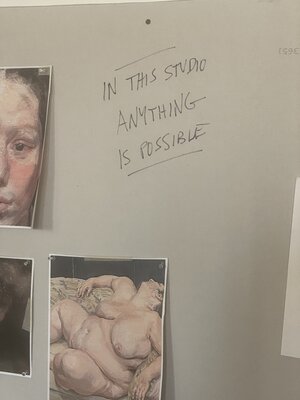 Gregory Malphurs in the Studio