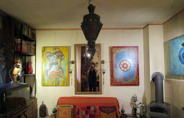 Jörg "Yogi" Schäfer in the Studio: Soulfood - August September 2022 - Kunststationen Hanau Großauheim - Galerie Neunauge