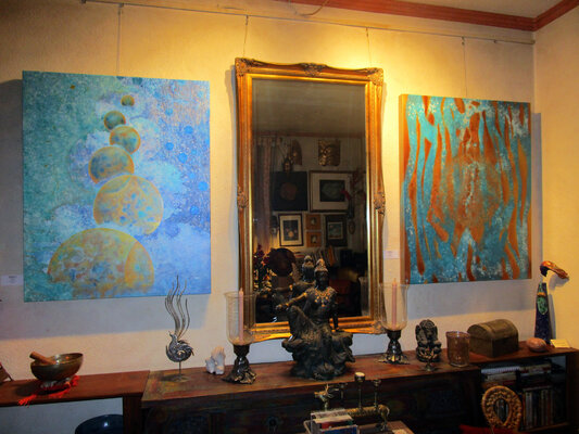 Jörg "Yogi" Schäfer in the Studio: Soulfood - August September 2022 - Kunststationen Hanau Großauheim - Galerie Neunauge
