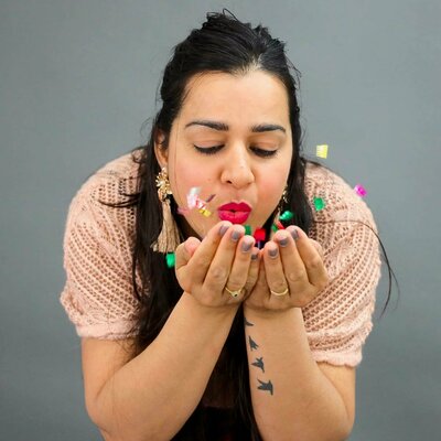 POOVI ART in the Studio