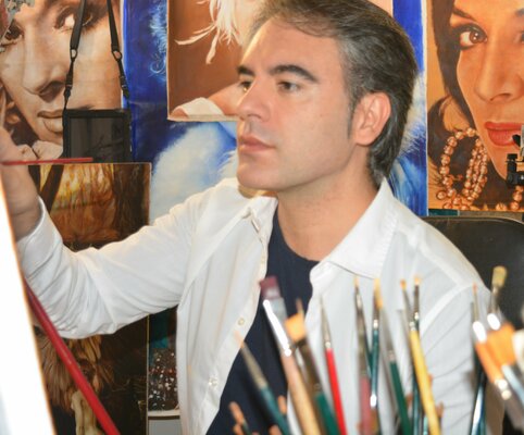 Gorka Gonzalez Crespo in the Studio