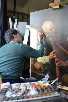 Gorka Gonzalez Crespo in the Studio