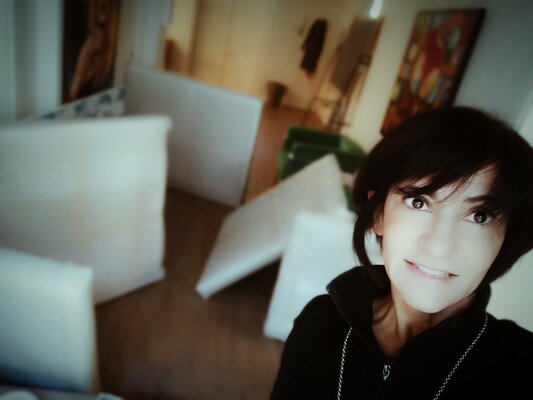 Carla Pistola in the Studio: In My studio