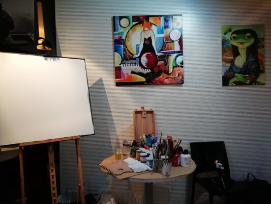 Carla Pistola in the Studio: PREPARATIVI PER UN SERATA LIVE