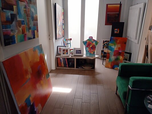 Carla Pistola in the Studio: My studio