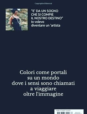 Carla Pistola in the Studio: un mio book in vendita su amazon il titolo e' OLTRE L'IMMAGINE-astrattismo  by Carla Pistola