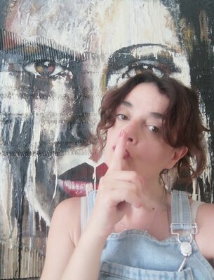 Donatella Marraoni in the Studio