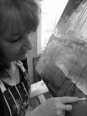 Susan Wooler in the Studio
