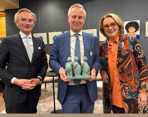 Herold Van den Berg in the Studio: Monument for Tolerance