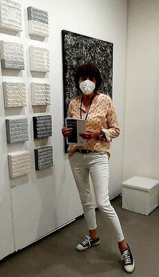 Gunda Jastorff in the Studio