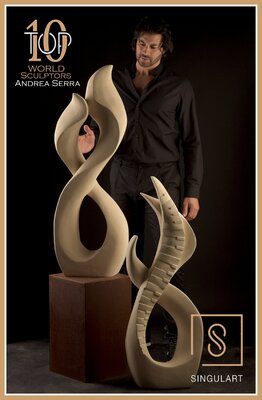 Andrea Serra in the Studio: TOP 10 Singulart Sculptors