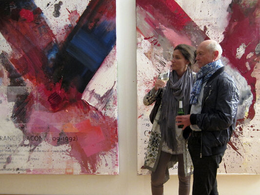 Peter Vahlefeld in the Studio: Vernissage