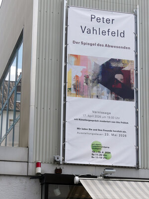 Peter Vahlefeld in the Studio: Kunsthaus Frölich — Art Alarm Stuttgart