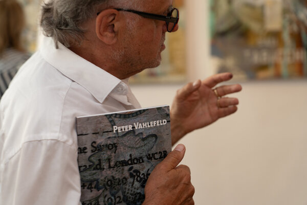 Peter Vahlefeld in the Studio: Installation View