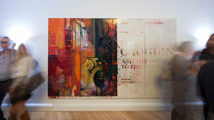 Peter Vahlefeld in the Studio: Vernissage