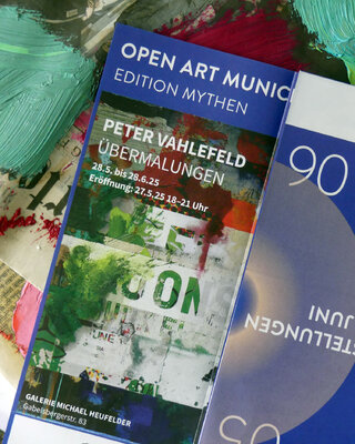 Peter Vahlefeld in the Studio: Open Art Munich