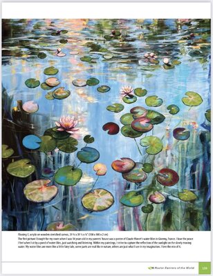 Sandra Gebhardt-Höpfner in the Studio: International Artist Magazine - "Master Painters Of The World" issue October/November 2023, 4 pages article about me and my art.