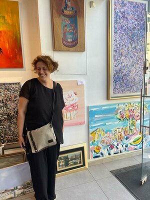 Maria (Masha) Potapenkov in the Studio