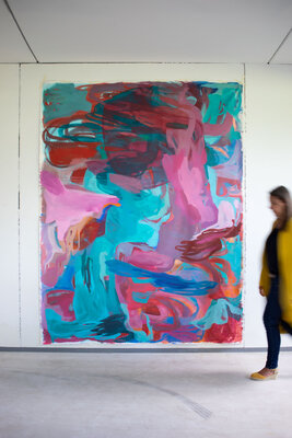 Petra Penz in the Studio