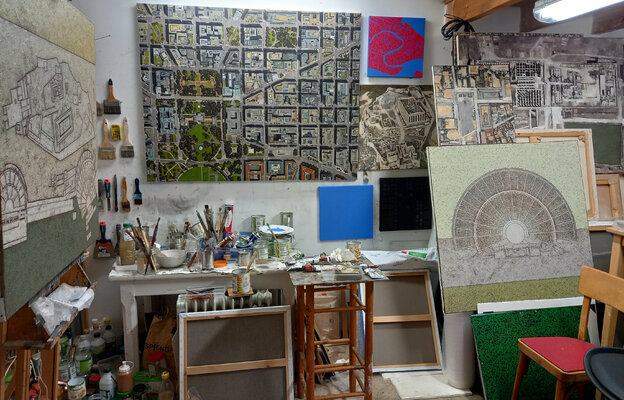 Dominique Emard in the Studio