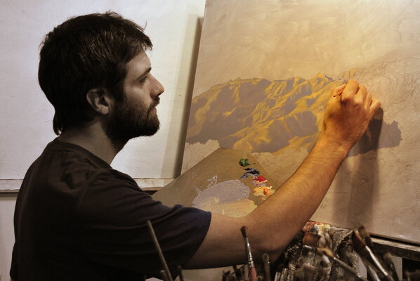 Yamil Picco in the Studio