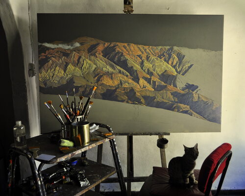Yamil Picco in the Studio
