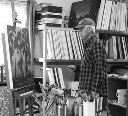 Chin H Shin in the Studio