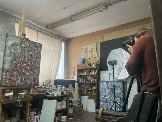 Vasili Zianko in the Studio