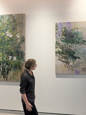 Lilia Orlova-Holmes im Studio