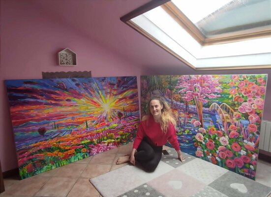 Vanya Georgieva in the Studio