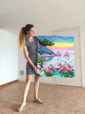 Vanya Georgieva in the Studio
