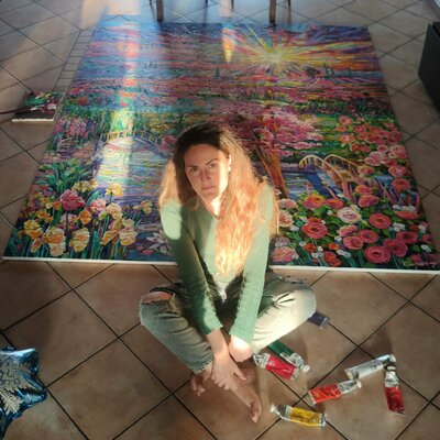 Vanya Georgieva in the Studio